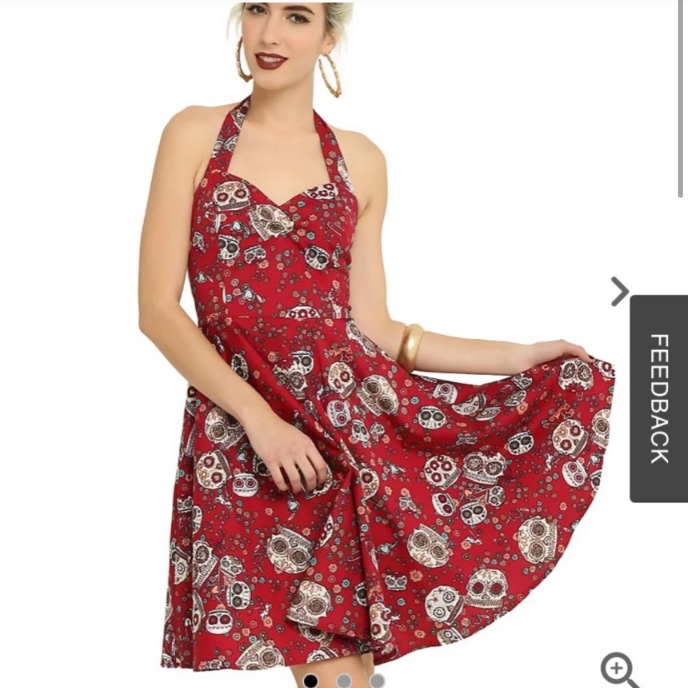 Hell Bunny skull dress